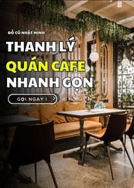 THANH LÝ QUÁN CAFE