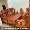Bộ Bàn Ghế Minh Quốc Gỗ Hương Đá Cũ Giá Tốt