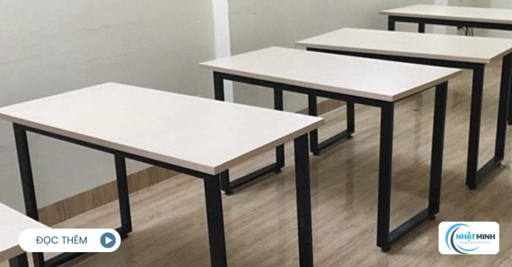 thu mua bàn làm việc chân sắt cũ 3