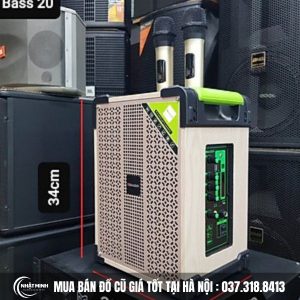 Loa kéo Karaoke Cũ Bluetooth TOMASUN Bass 20