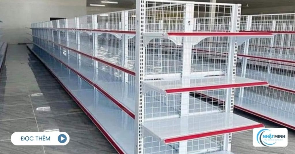 Thanh lý kệ siêu thị cũ v3