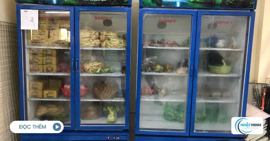 Thanh lý tủ mát trưng bày cũ 3