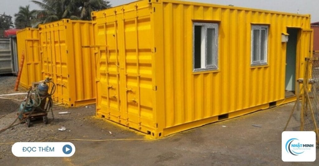 Thu mua container 20 feet cũ