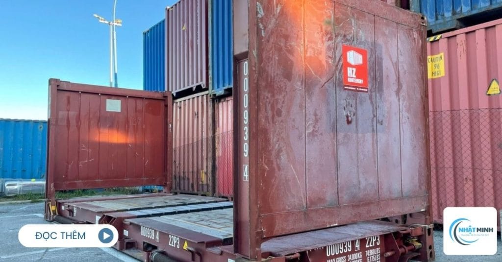 Thu mua container Flat Rack cũ 2