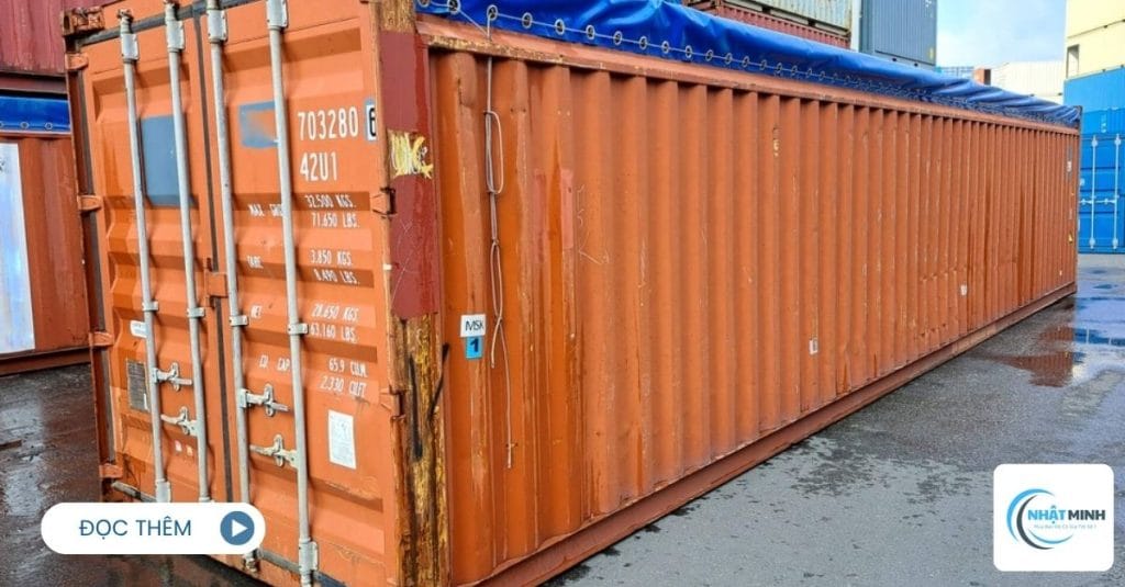Thu mua container Open Top cũ