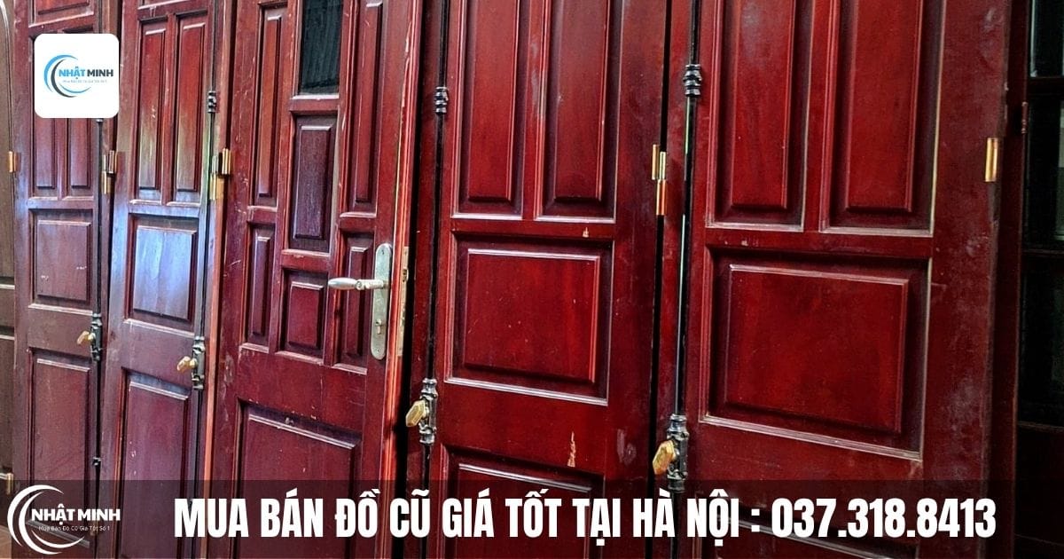 Thu mua cửa gỗ cũ tại Hà Nội