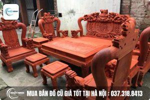 thu mua bàn ghế gỗ hương cũ - thu mua đồ gỗ cũ tại hà nội
