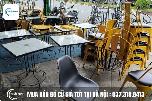 thu mua bàn ghế quán cafe