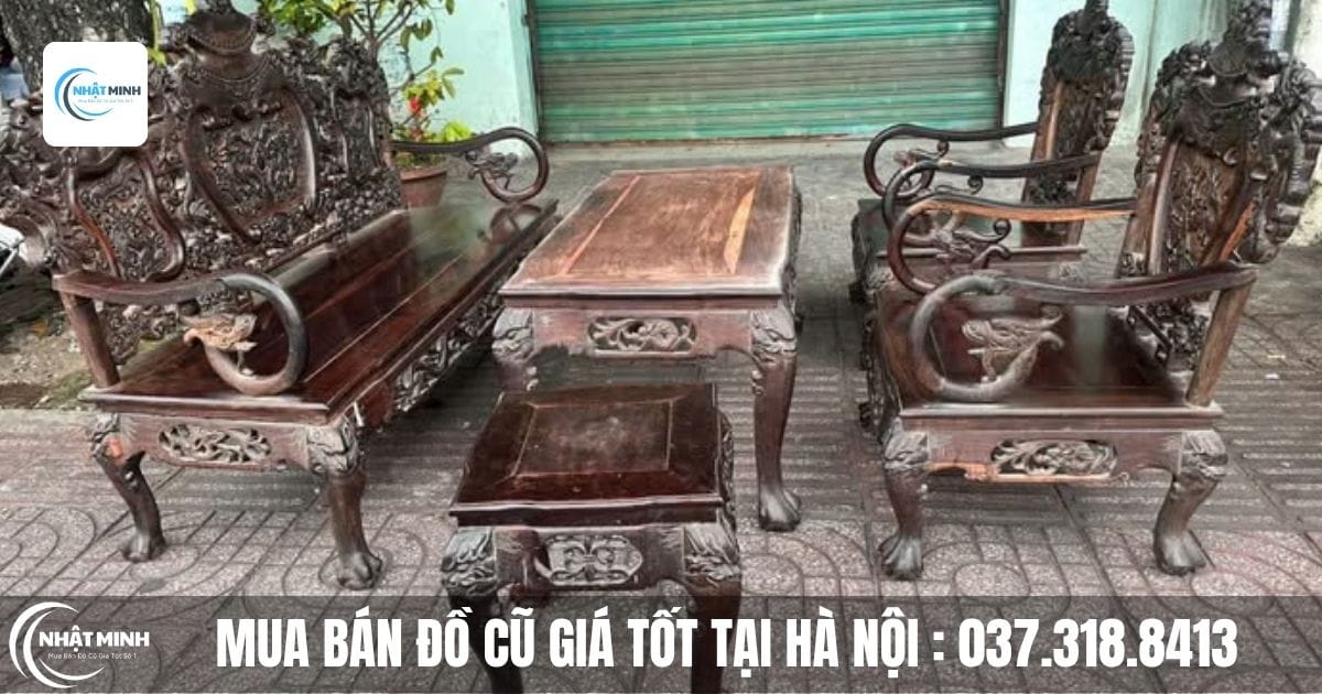 Thu mua đồ gỗ cũ tại Vĩnh Phúc2